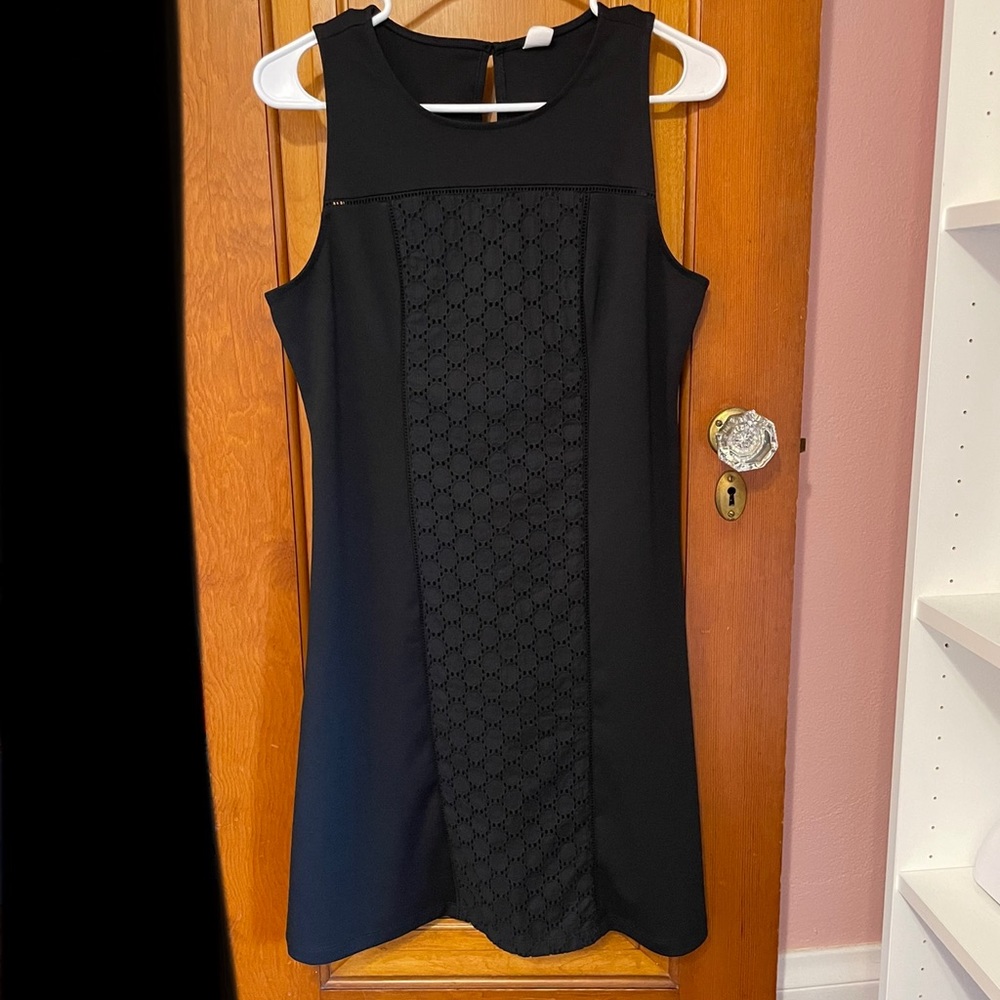 Black Old Navy Dress with Lace Detail
